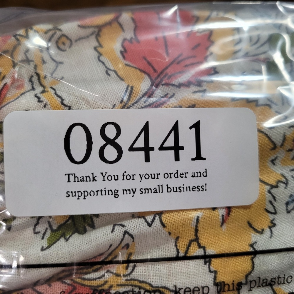 Christian Siriano New York Floral Print Crochet Trim Linen Blend Blouse‎ - Picture 6 of 6